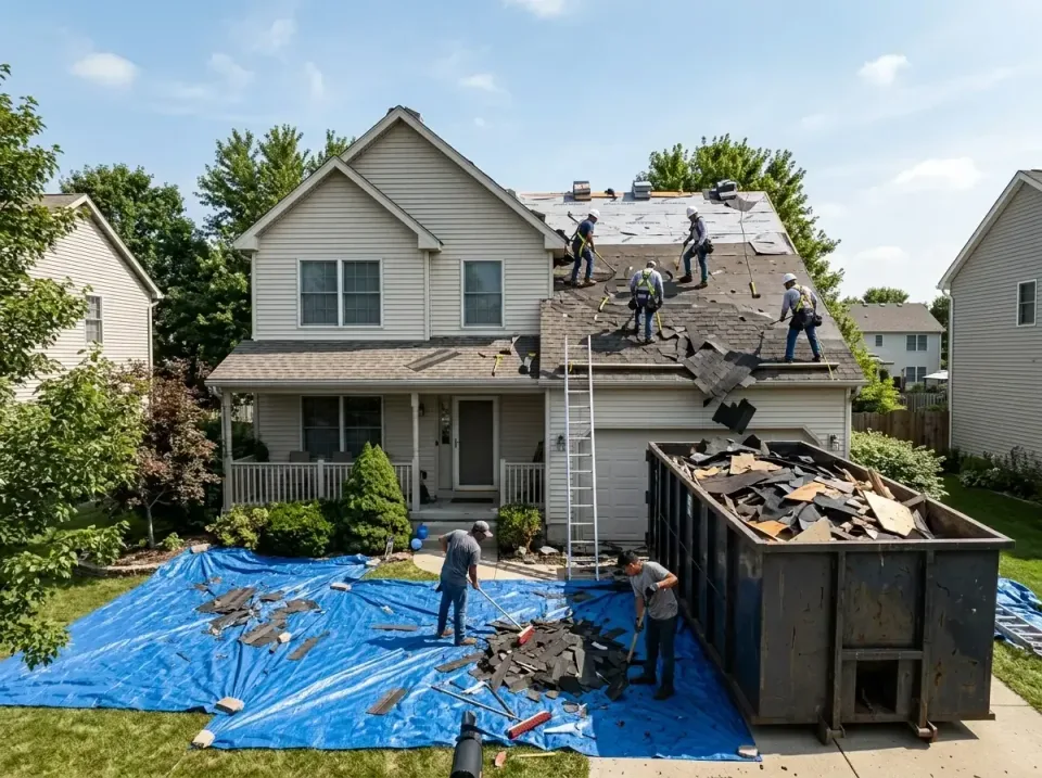 roof-replacement-debris-remova-004 — frequently asked questions, Cheapest Dumpster Rentals in Red Bay, AL